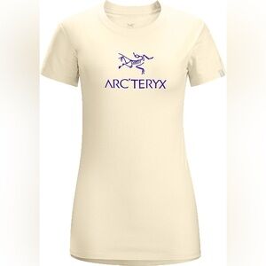 Arc'Teryx Arc'Word Cotton T-Shirt Women's Sz Sm—Purple *Small flaw